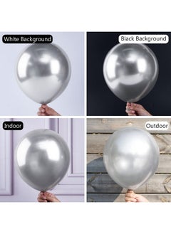 Metallic Silver Balloons, 50 Pcs 12 Inch Silver Metallic Balloons, Silver Balloons For Balloon Garland Or Arch As Wedding Decorations, Birthday Decorations, Party Decorations, Silver-G102 - pzsku/Z57446C96A08C29F44C66Z/45/_/1727694386/873b9530-aed0-4197-a579-626bcef46586