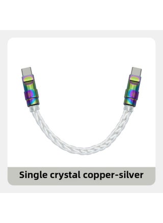 Colorful Pure Copper Hardware Ultra-soft Single Crystal Copper Data Cable For Iphone16 Mobile Phone Mate60 Fast Charging-Color:1m Usb To For Apple/12w-Model:Single Crystal Copper Silver [colorful Copper Shell] - pzsku/Z5744803A1E8F8AB75DA2Z/45/1746231041/ee99d57a-9e66-458d-a6a0-74317d05e5af