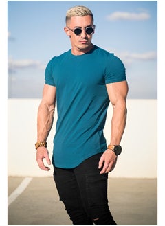 REOCLE Men's Sports T-Shirt Fitted Short Sleeve T-Shirts Gym Workout Athletic Shirt Breathable Lightweight Essential Drop-Cut T-Shirt  - Image 5