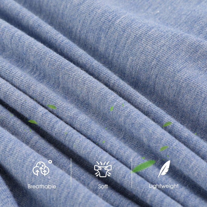 BAMBOO COOL Men's Ultra Breathable Underwear,No Riding Up Boxer Briefs with ComfortFlexible Waistband,Multipack - Image 4
