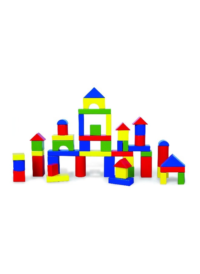 Viga Wooden Blocks - 50pcs 3.5cm - Image 4