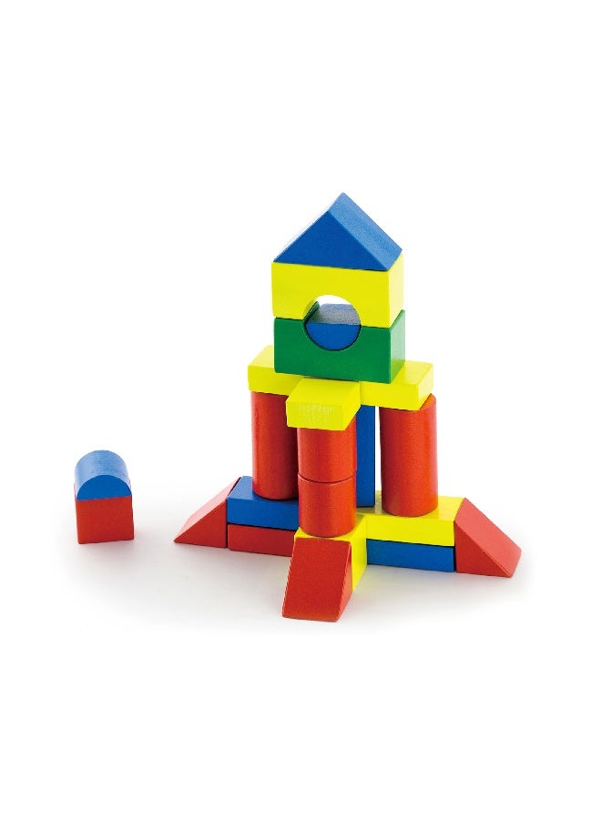 Viga Wooden Blocks - 50pcs 3.5cm - Image 1