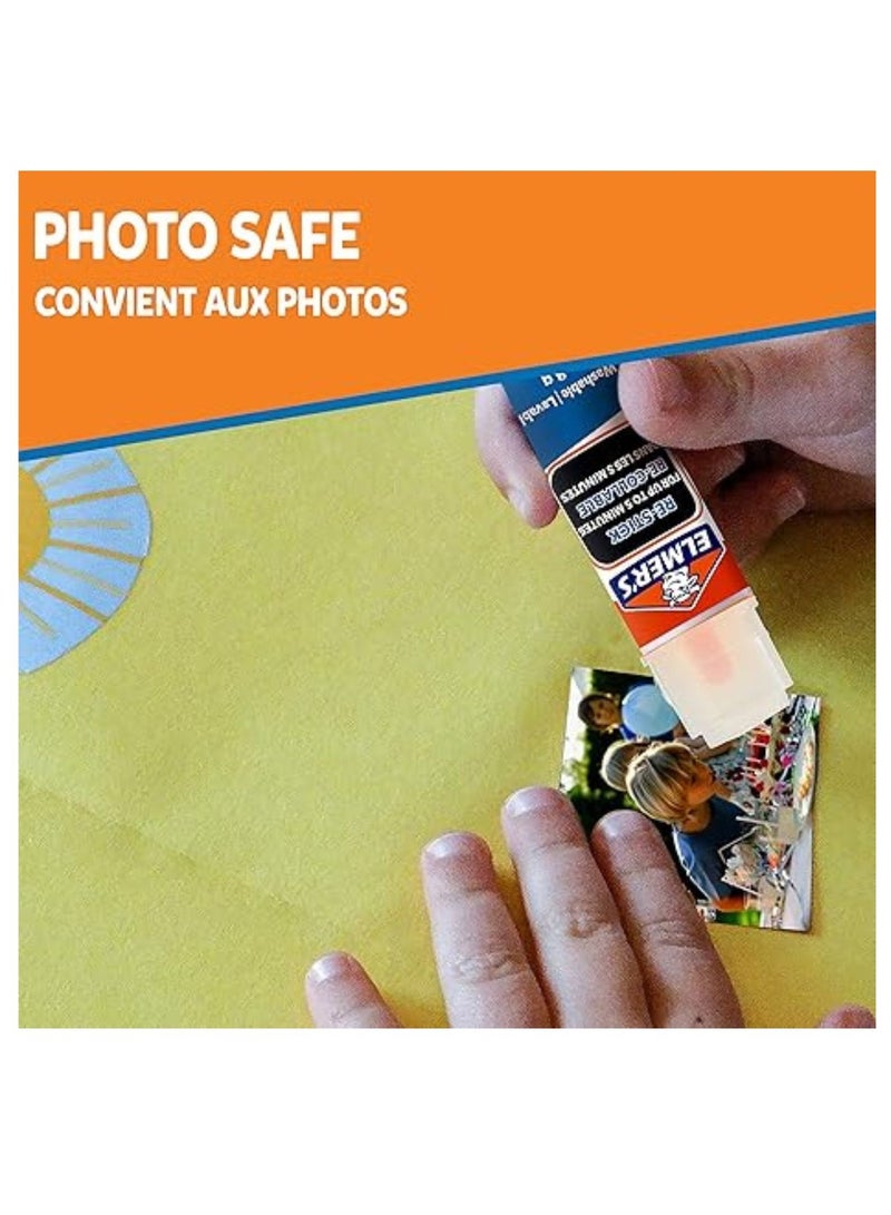 Elmers 10-Piece Re-Stick 8Gram Glue Stick Clear - Image 3