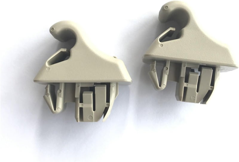 Wivplex 2pcs Car Sun Visor Hook Clip Bracket for Mitsubishi Pajero Montero - Image 5