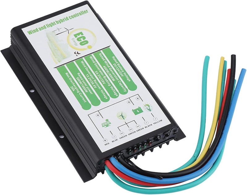 12V/24V Wind and Solar Controller 400W/800W, Wind Controller with MGT Charging Mode, Solar with e Compensation - Image 2