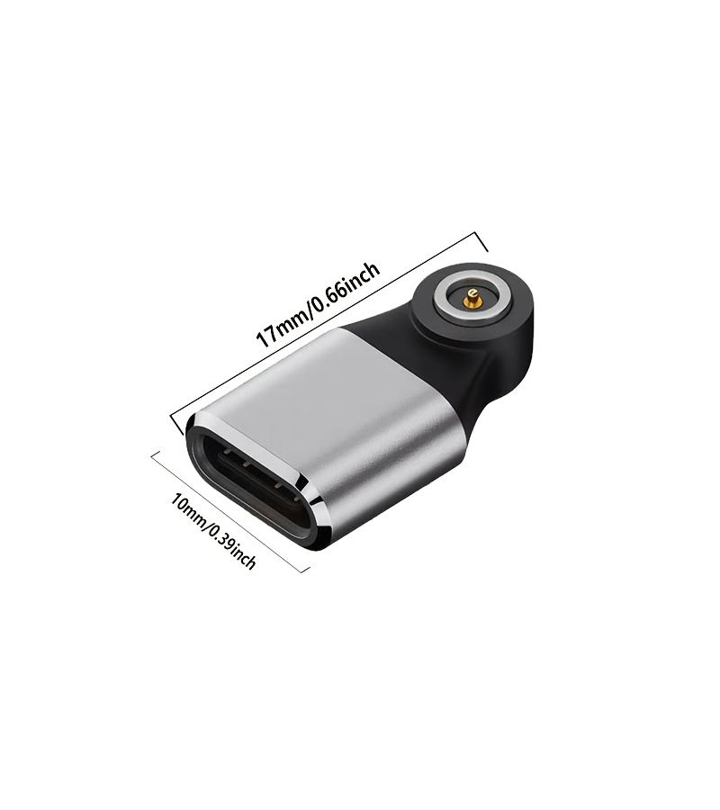 Purple Type C Magnetic Smart Ring Charging Adapter 3 Pack - Image 2