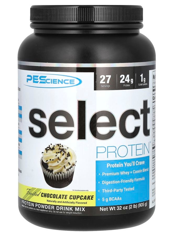 PEScience Select Protein™ Frosted Chocolate Cupcake 2 lb (905 g)
