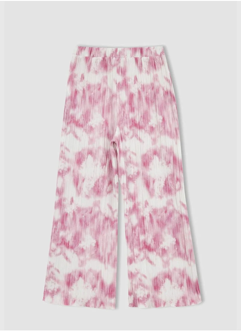 ديفاكتو Girl Wide Leg Knitted Trousers