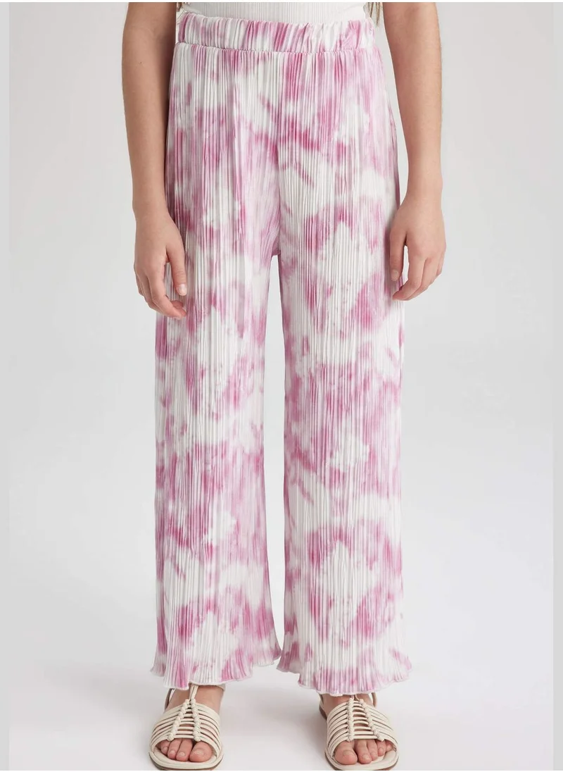 ديفاكتو Girl Wide Leg Knitted Trousers