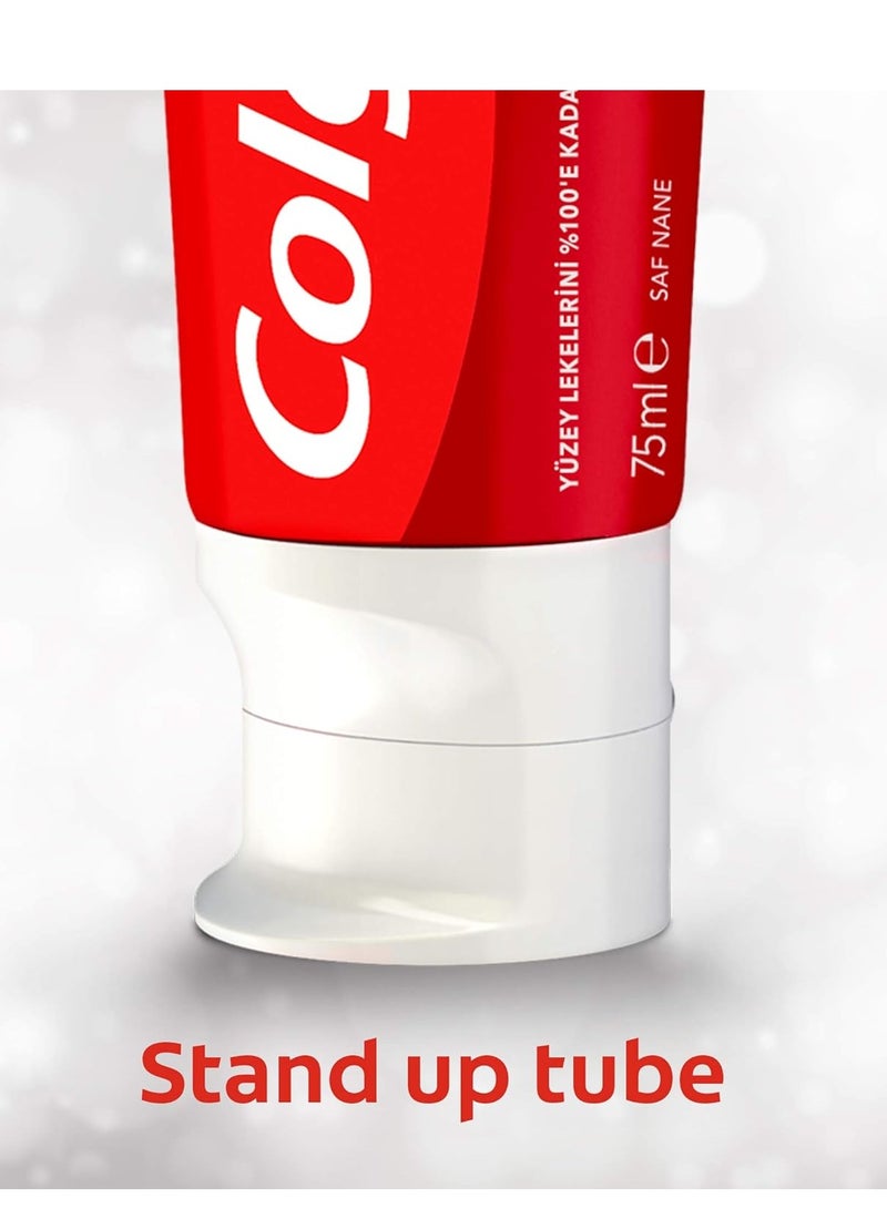 Colgate Pack Of 2 Colgate Optic White Long Lasting Whitening Toothpaste 75 ml - Image 3