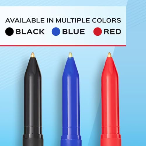 Paper Mate Write Bros Ballpoint Pens, Medium Point (1.0mm), Black, 10 Count - Image 3