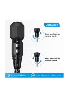 SYOSI Electric Screwdriver Cordless, Rechargeable Power Screwdrivers Set, Portable Automatic Home Repair Tool Kit with LED Lights and USB Cable  - Image 4
