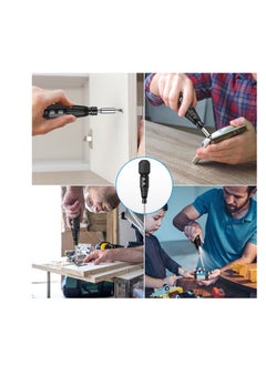 SYOSI Electric Screwdriver Cordless, Rechargeable Power Screwdrivers Set, Portable Automatic Home Repair Tool Kit with LED Lights and USB Cable  - Image 3