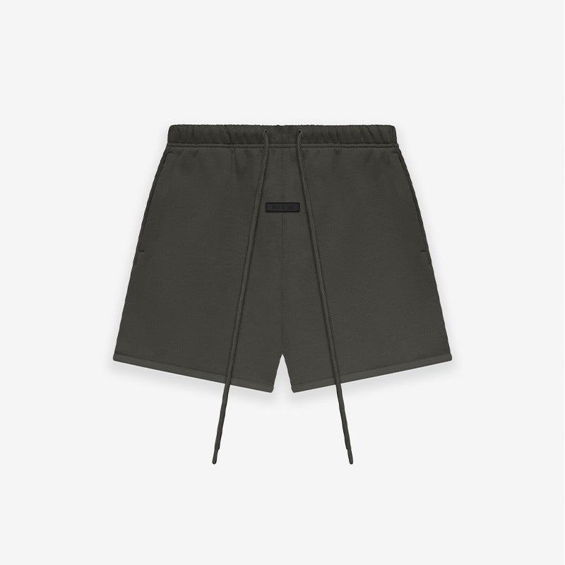 2024 SS Stretch Waistband Shorts FOG ESSENTIALS Sweat Brand gray ink black