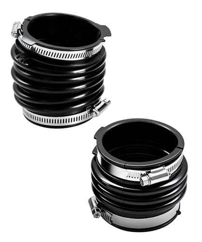 Taruimoo 2Pcs 17881AA020 and 17882AA020 Engine Air Intake Hose Fits for Toyota Sienna 2004 2005 2006 Lexus RX330 2004 2005 2006RX350 2007 33L V6 Engine with Clamps - Image 1