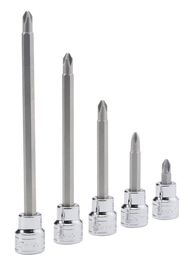 Genius Tools 310+1504 3/8" Dr. Ph.4 Philips Bit Socket - Image 2