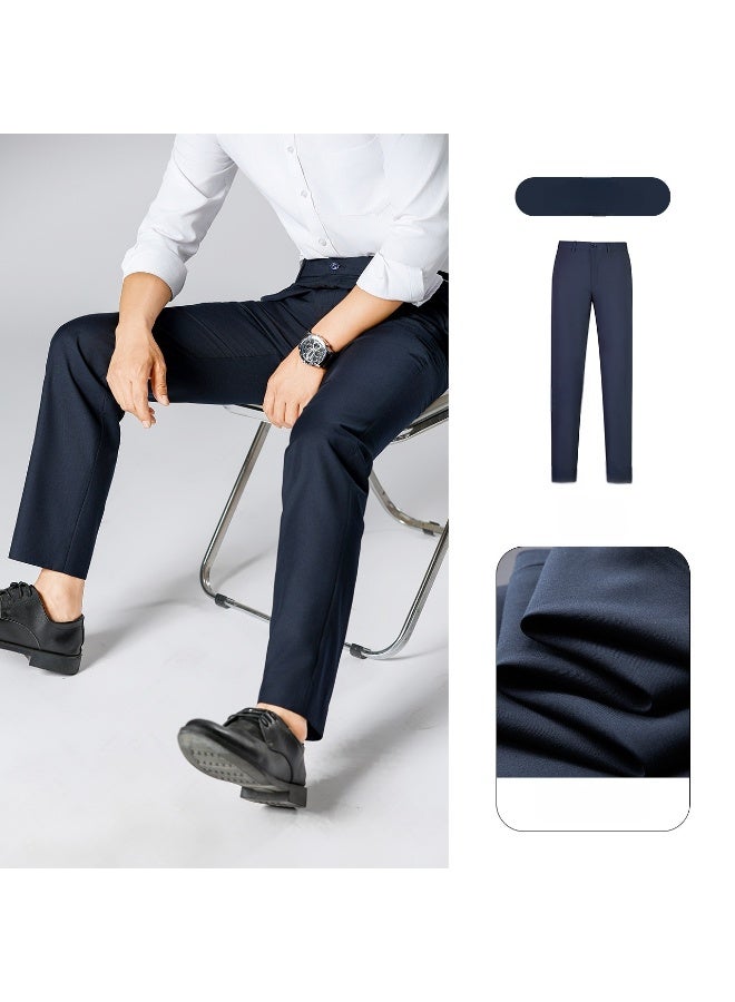 Shougu Men's Fashionable Casual Business Suit Pants  - Image 1