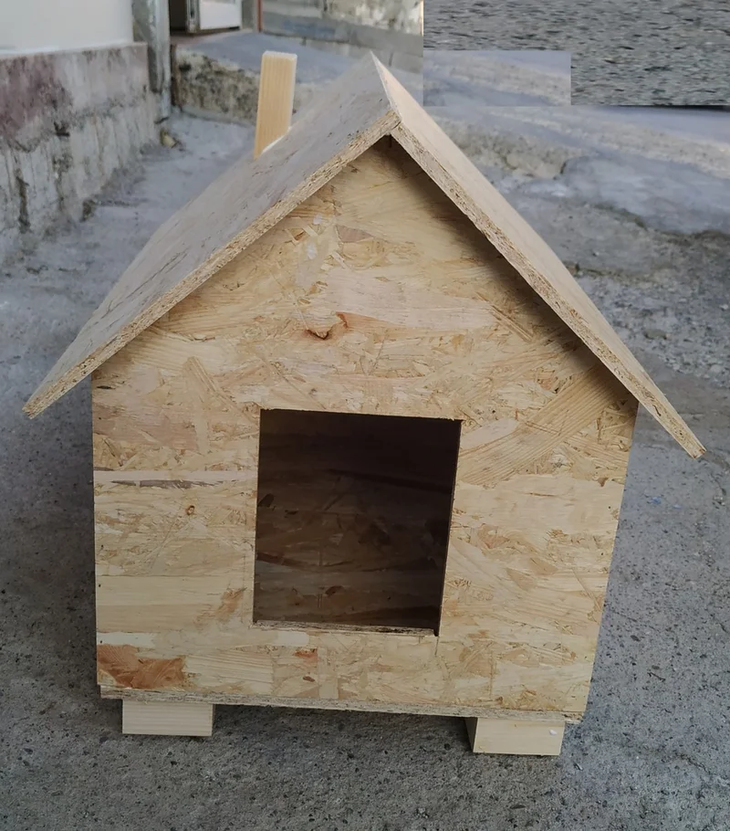 Acousticworld Big Cat House - Cat House Shelter Nest Suitable for Outdoor