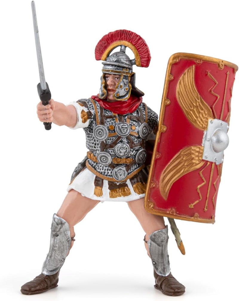 Papo HandPainted  Figurine Historicals Roman Centurion 39801  Collectible  for Children  Suitable for Boys and Girls  from 3 Years Old - Image 2