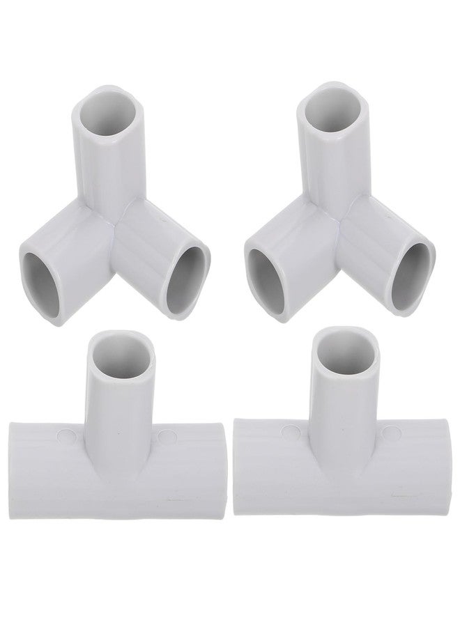 ifundom Baby Playpen Parts T-Shaped Joint 3-Way Connector for Baby Play Yard Accessories Durable Guardrail Connection Kit for Indoor Outdoor Playpen Expansion - Image 1