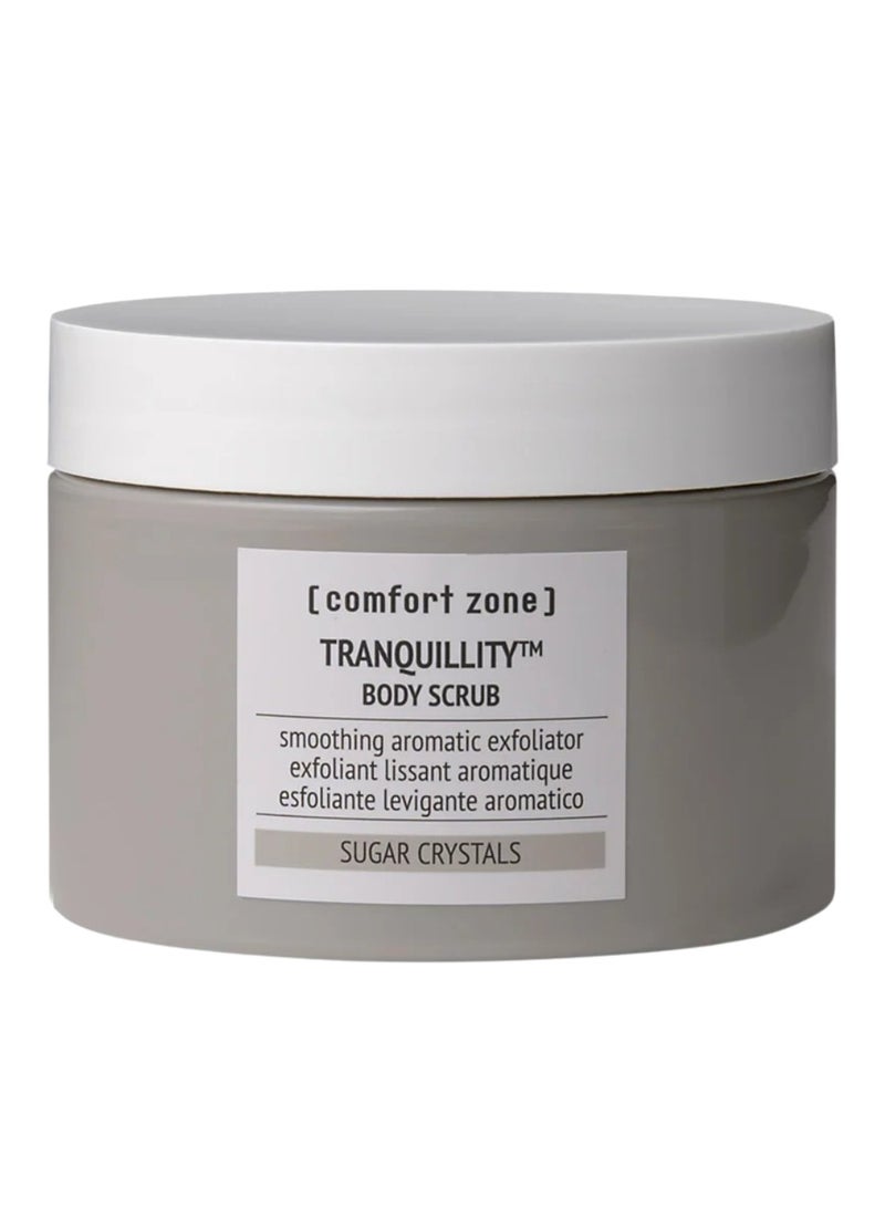 Comfort Zone Tranquillity Smoothing Aromatic Body Scrub 270ml - Image 1
