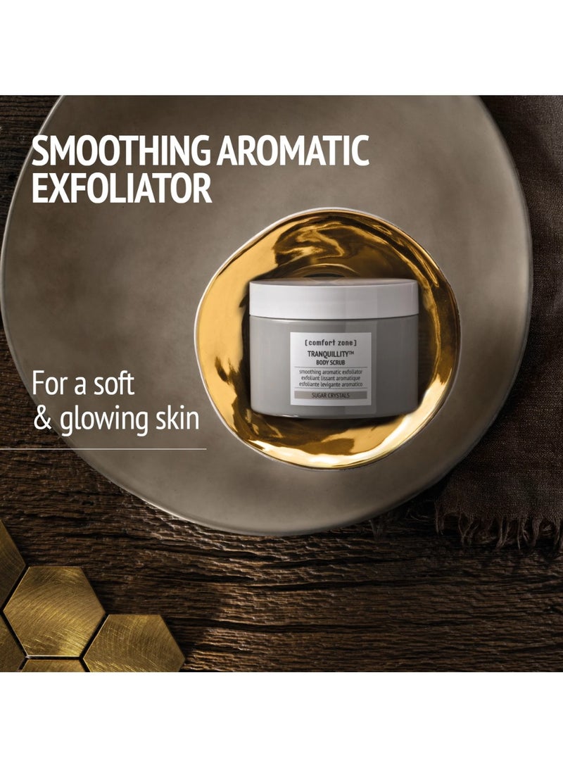 Comfort Zone Tranquillity Smoothing Aromatic Body Scrub 270ml - Image 2