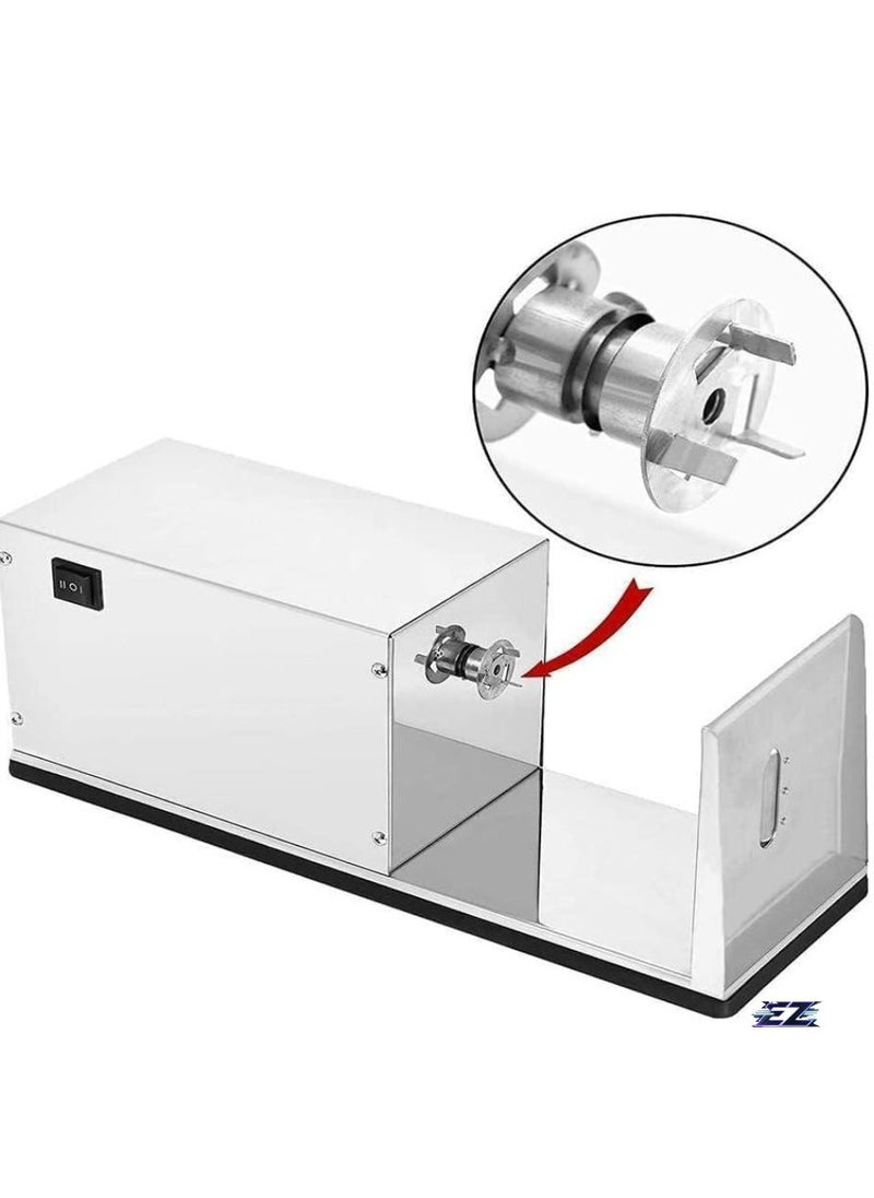 ELTRAZONE Stainless Steel Manual Spiral Potato Chips Slicer – Tornado Potato Chips Cutter with Vegetable Slicer for Kitchen – Lightweight, Versatile Spiralizer for Potatoes, Carrots, and Vegetables, Easy-to-Use Kitchen Tool - Image 2