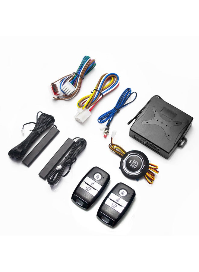 Shenyi Car Modification One-click Start Keyless Entry Pke One-way Anti-theft Device Remote Start 12v System