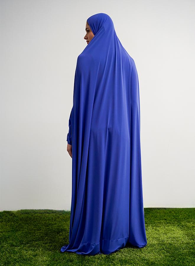 JAMEELA Modest purple Lycra fabric breathable prayer dress - Image 4