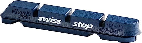 SwissStop وسادات فرامل سويس ستوب للدراجات 170057، زرقاء، مقاس واحد - Image 5