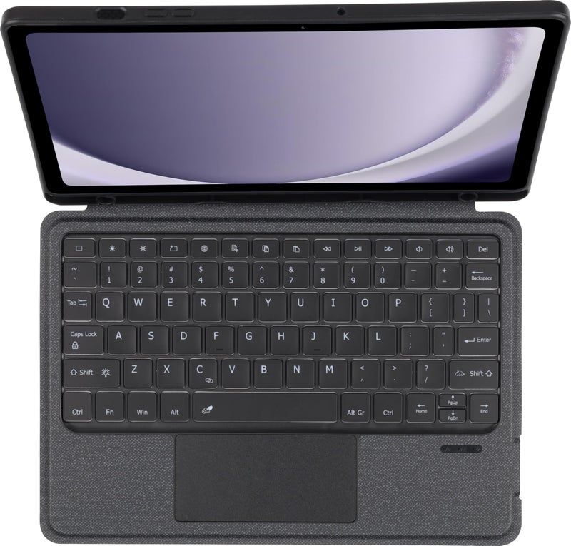RTSY Kickstand Combo Keyboard case for Samsung Galaxy Tab A9 Plus / A9+ (11 Inch) with 7-Colors Backlit, Multi-Touch Trackpad, Dual Orientation,Magnetic Detachable Bluetooth Keyboard Cover, Pen Holder - Image 3