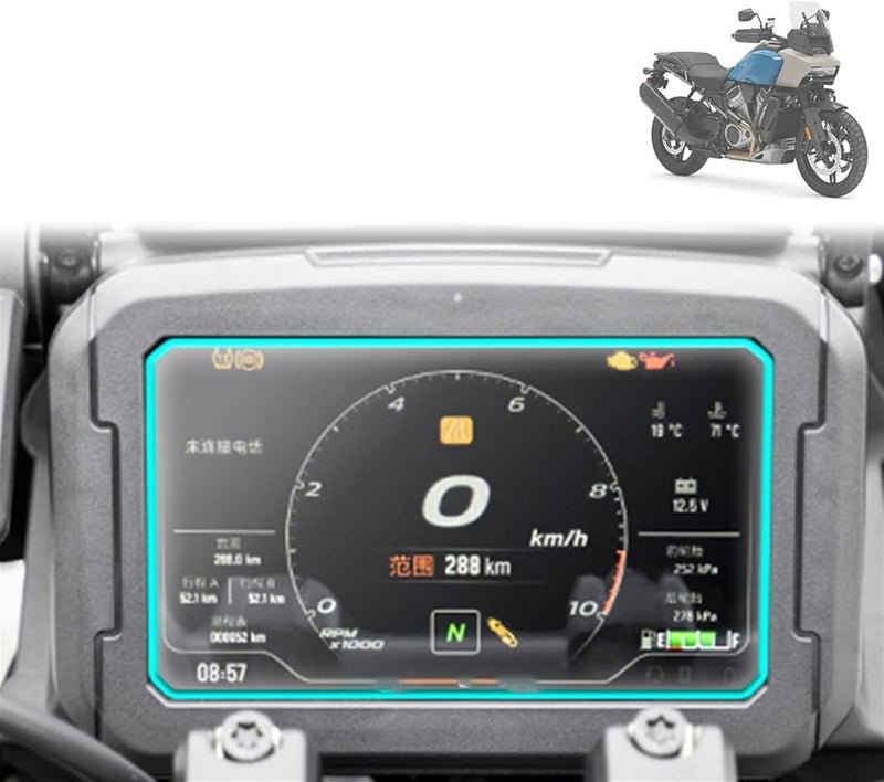 Yurefax Motorcycle Dashboard Screen Protector for Pan America 1250 - Image 1