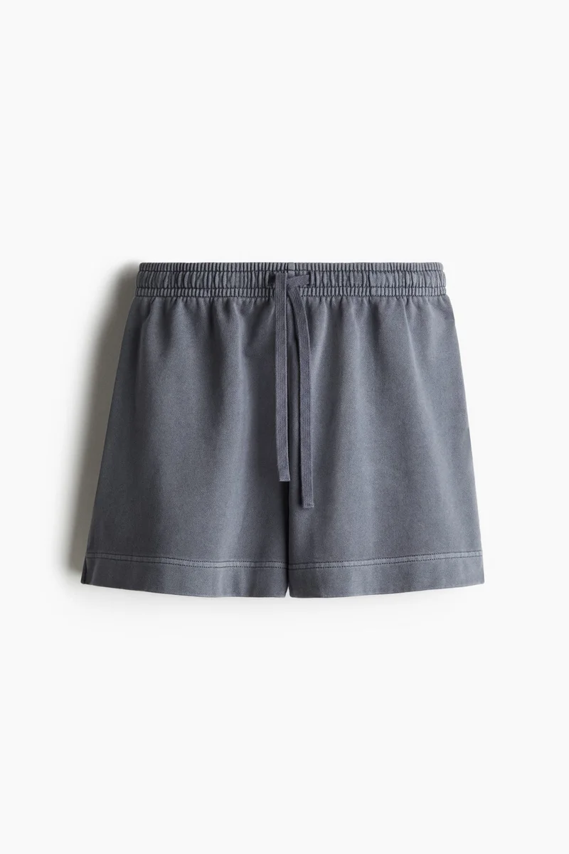 H&M Washed Cotton Sweatshorts