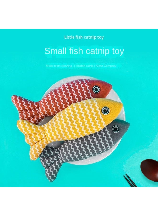 Cat Toy self-Hi catnip puppet simulation fish kitten molar cat kitten funny cat stick pet cat supplies - Image 3