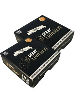 Derby 200 Derby Premium Single Edge Razor Blades for straight razor 