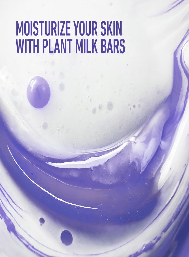 Dove Plant Milk Cleansing Bar Soap Macadamia Milk & Willow Lavender Serenity Seeker 4 Count for Moisturized Skin Gentle Cleanser, No Sulfate Cleansers or Parabens, 98% Biodegradable Formula 5 oz - Image 4