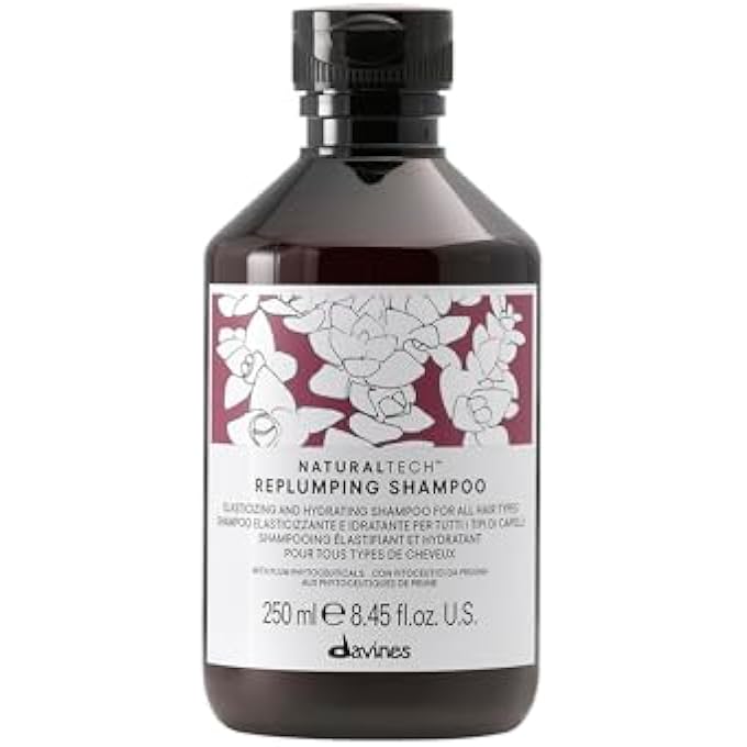 Davines NATURALTECH REPLUMPING SHAMPOO FOR UNISEX - 8.45 OZ - Image 2