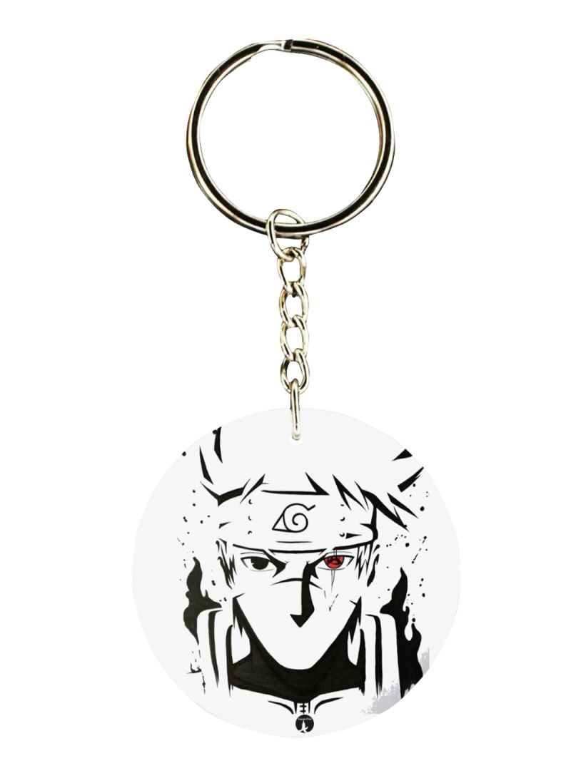 RKN Double Sided Narotu Printed Keychain