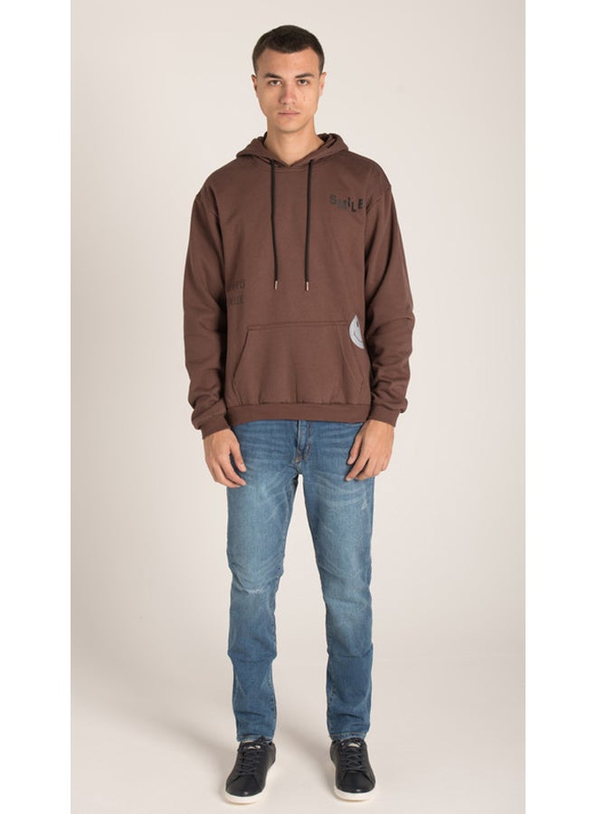 Marco Bergamo SMILE FACE PRINT SWEATSHIRT. - Image 1