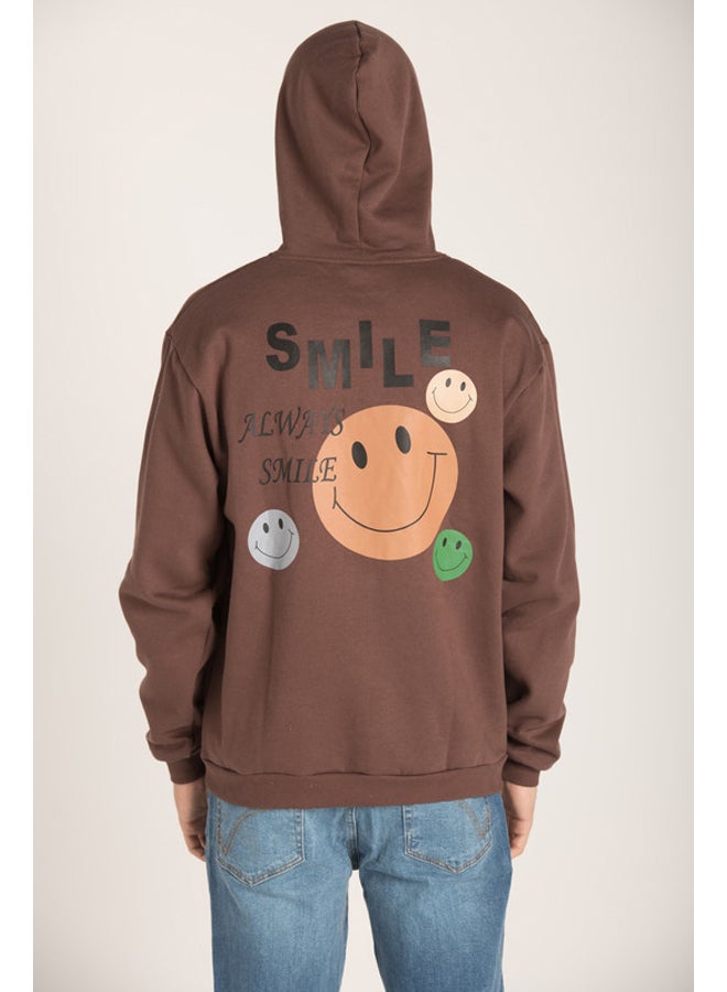 Marco Bergamo SMILE FACE PRINT SWEATSHIRT. - Image 3