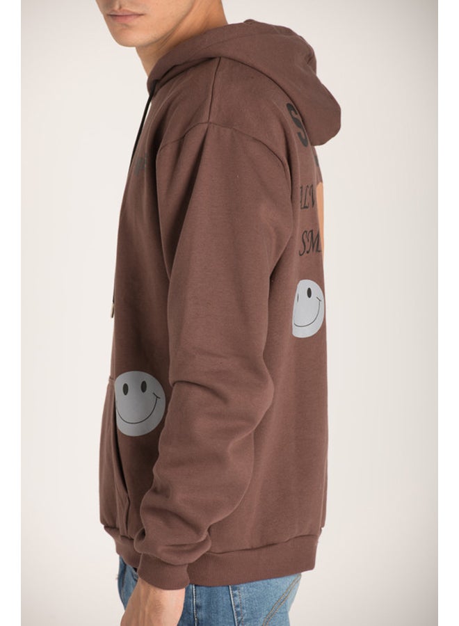 Marco Bergamo SMILE FACE PRINT SWEATSHIRT. - Image 4