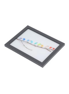 Thoraya Photo Frame Black Decorative Rugged Multifunctional Sea Glass Birds Picture Frame for Living Room Bedroom  - Image 4
