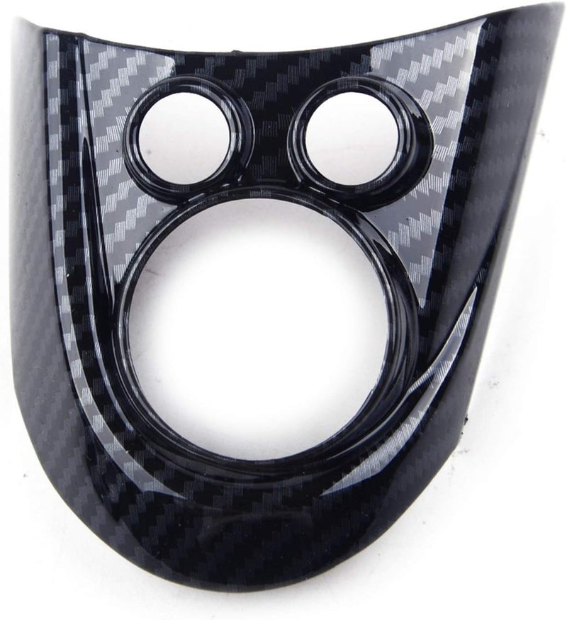 QASULER Carbon Fiber Style Steering Wheel Cover Trim - Image 1