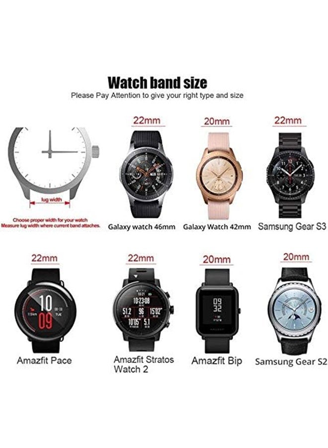 2 Pcs Stainless Steel Milanese Magnetic Watch Strap for Huawei Watch GT4 46mm / GT5 PRO 46mm, Black - Image 4