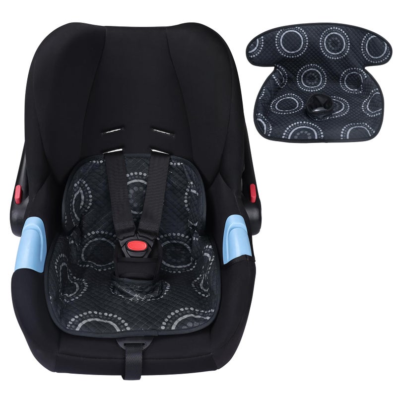 LITTOBEBE Piddle Pad, Car Seat Potty Training Protector, Baby Waterproof Car Seat Cover with Anti-Slip Backing, Machine Washable Liner for Toddler Carseat, Stroller (Black) - Image 1