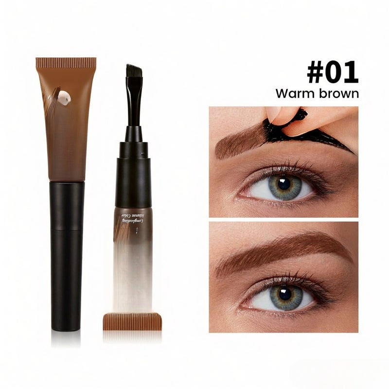 Waterproof and durable dye tear off dye eyebrow cream  03#    color - Image 5