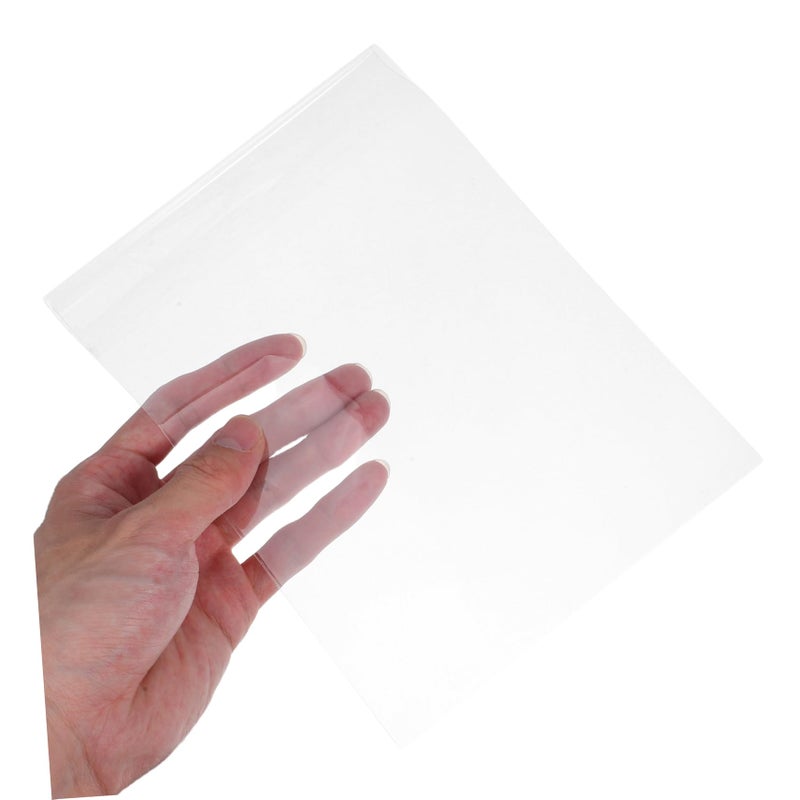Self Sealing Plastic Bags With Visibility Window 100pcs Flat Storage For Clothing Books Jewelry - Image 5
