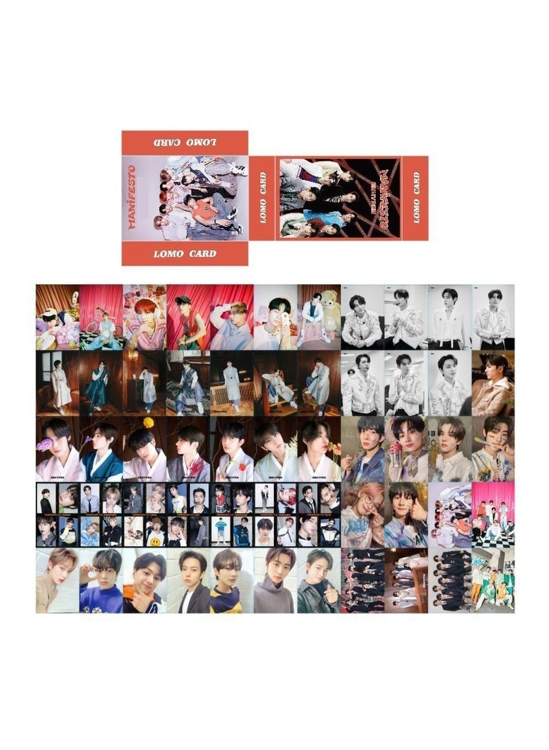 NIBEMINENT 55 Pcs Kpop Enhypen Lomo Cards Card For Fans Collection Gifts - Image 3