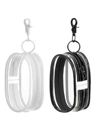 2 PCS Clear Figure Display Bag, Portable Small Doll Storage Bag with Keychain Hanging Blind Box Organizer Zipper Closure, Dustproof Collectibles Display Case for Showing Off Blind Boxes - pzsku/Z57471A299E14D7F55706Z/45/1750260308/b3e720fa-798b-4a4d-92a7-dc31d03721c1