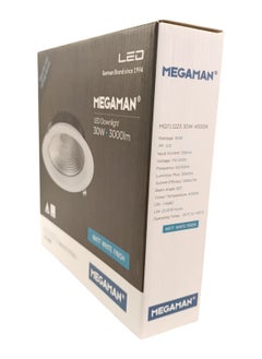 Megaman Megaman Recessed 30W LED Downlight - Cool White(4000K)  - Image 3